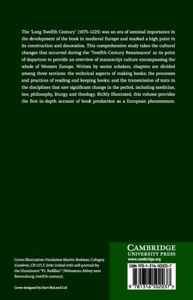 The European Book in the Twelfth Century