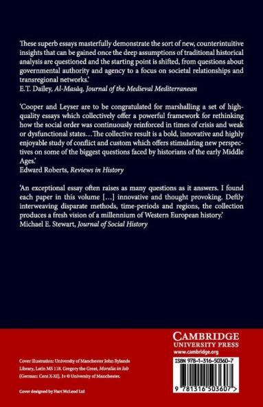 Making Early Medieval Societies