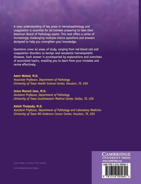 Hematopathology and Coagulation