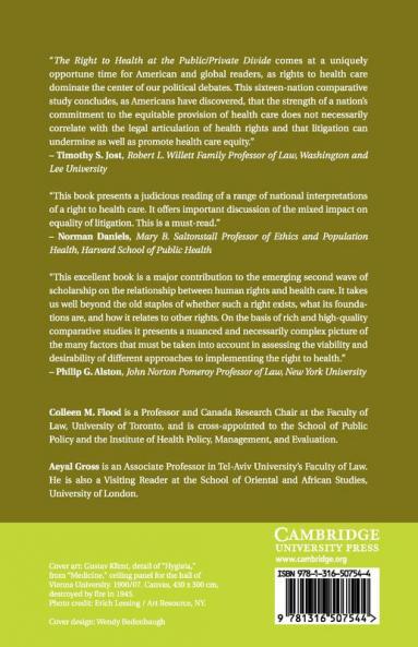 The Right to Health at the Public/Private Divide
