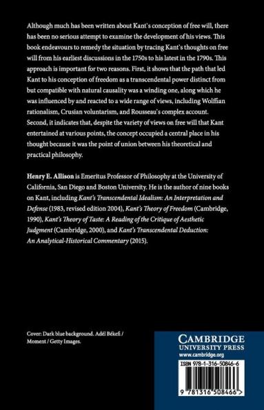 Kant's Conception of Freedom