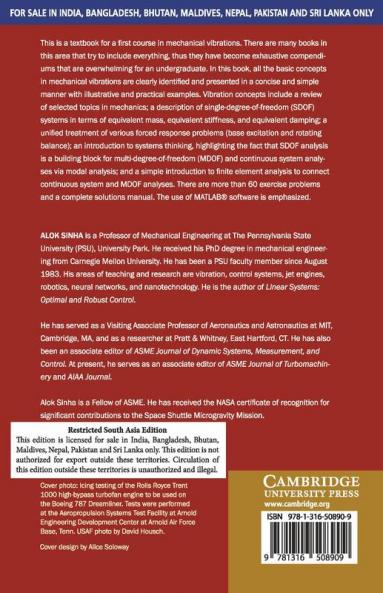 Vibration of Mechanical Systems (SOUTH ASIA EDITION)