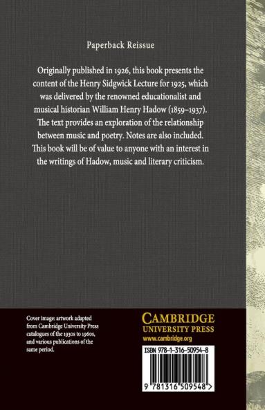 A Comparison of Poetry and Music