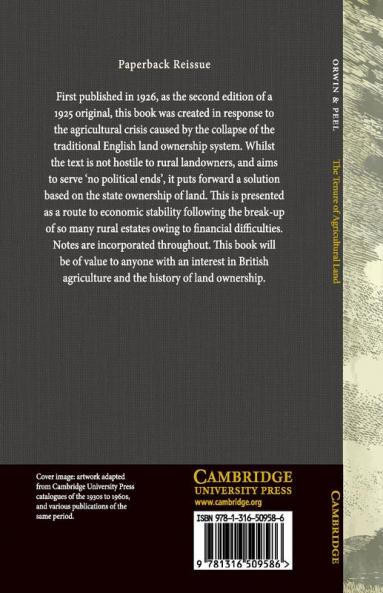 The Tenure of Agricultural Land