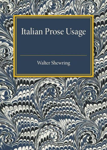 Italian Prose Usage