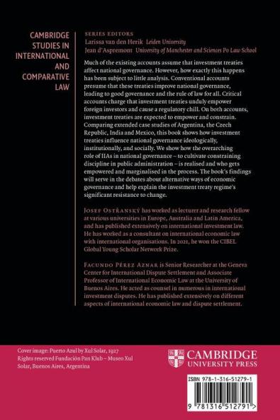 National Governance and Investment Treaties