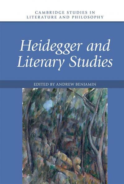 Heidegger and Literary Studies