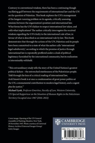 The United Nations and the Question of Palestine