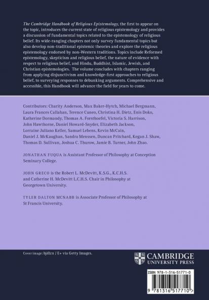 Cambridge Handbook of Religious Epistemology