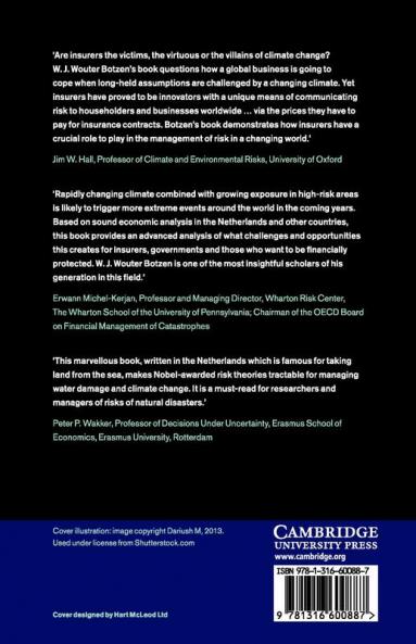 Managing Extreme Climate Change Risks through Insurance