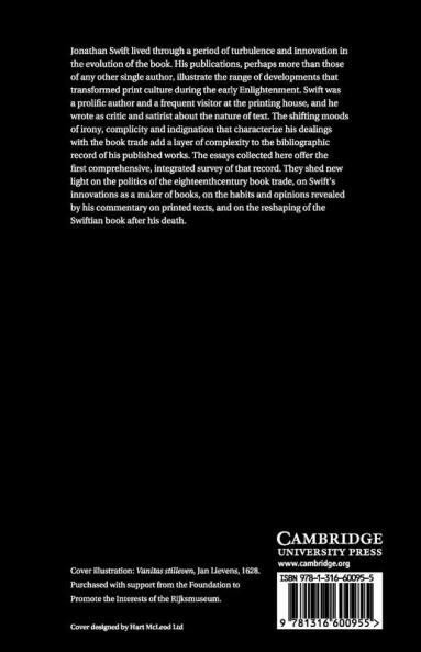 Jonathan Swift and the Eighteenth-Century Book