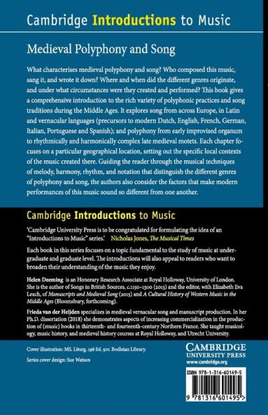 Medieval Polyphony and Song