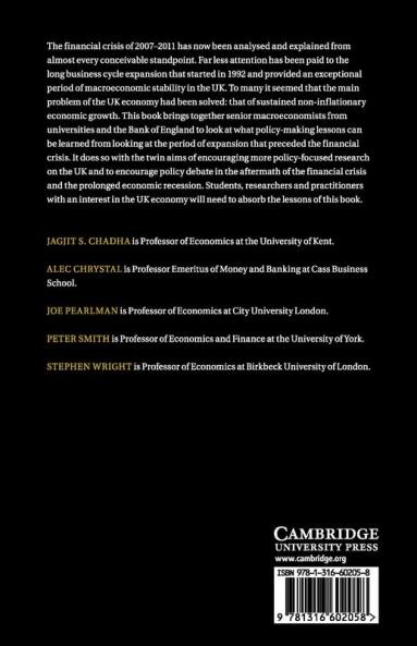 The UK Economy in the Long Expansion and its Aftermath