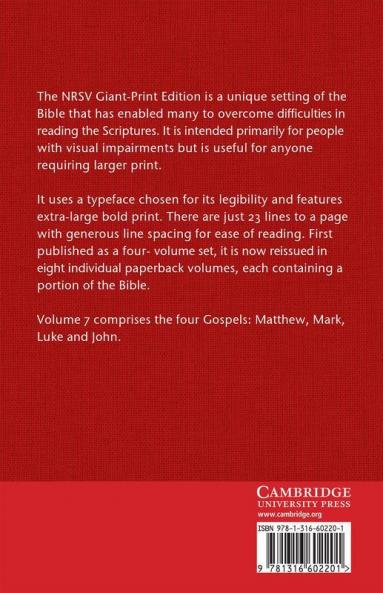 NRSV Giant Print Bible