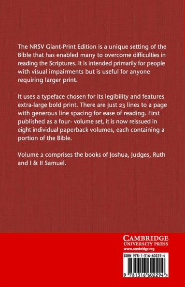 NRSV Giant Print Bible