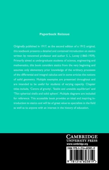 An Elementary Treatise on Statics