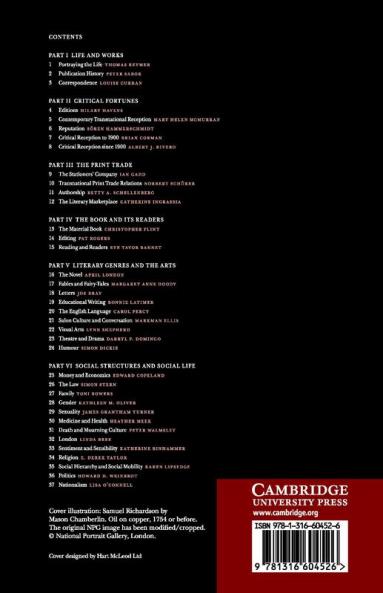 Samuel Richardson in Context