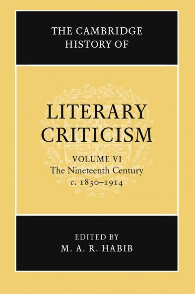 The Cambridge History of Literary Criticism