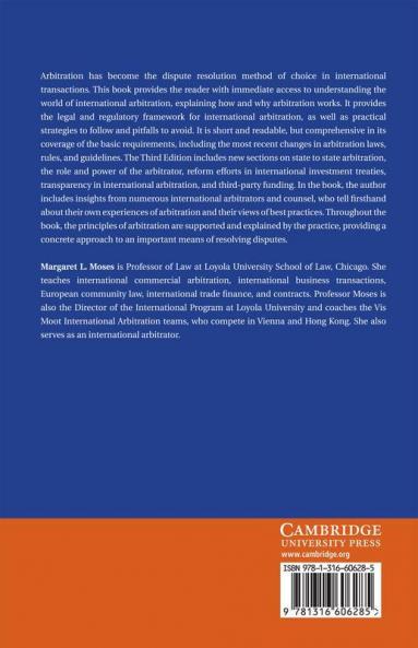 The Principles and Practice of International Commercial Arbitration