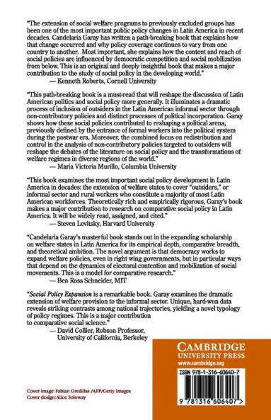 Social Policy Expansion in Latin America