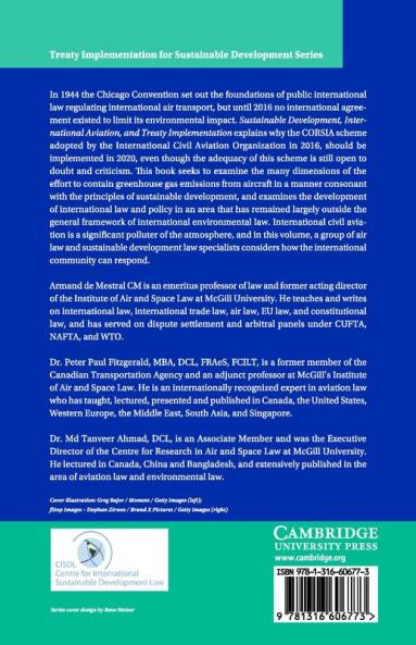 Sustainable Development International Aviation and Treaty Implementation