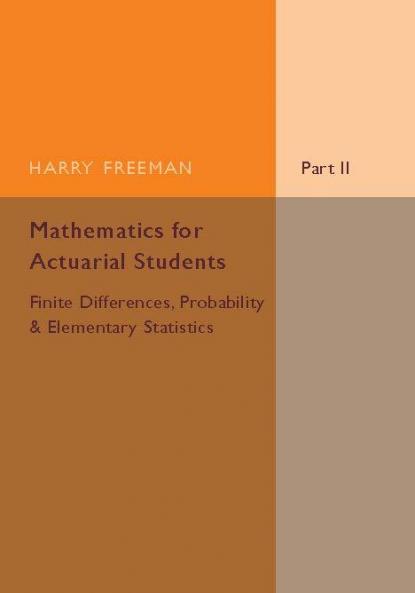 Mathematics for Actuarial Students