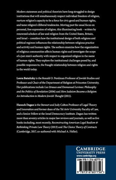 Institutionalizing Rights and Religion