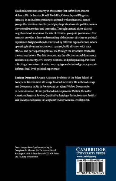Criminal Enterprises and Governance in Latin America and the Caribbean