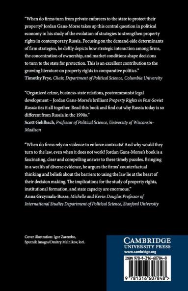 Property Rights in Post-Soviet Russia