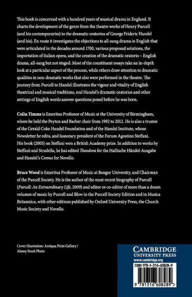 Music in the London Theatre from Purcell to Handel