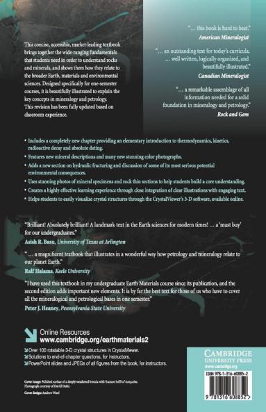 Earth Materials 2nd edition