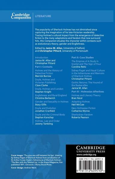 The Cambridge Companion to Sherlock Holmes