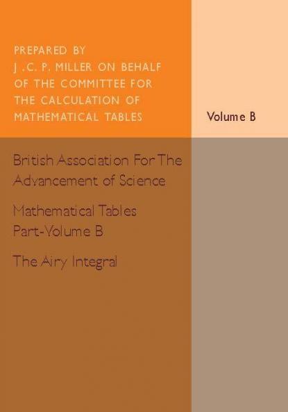 Mathematical Tables Part-Volume B
