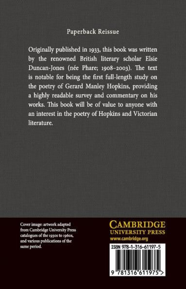 The Poetry of Gerard Manley Hopkins