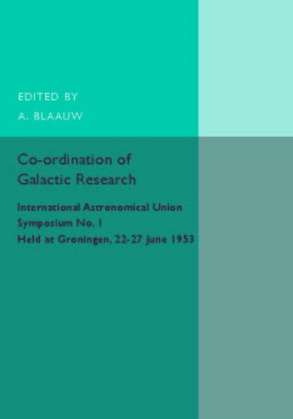 Co-ordination of Galactic Research