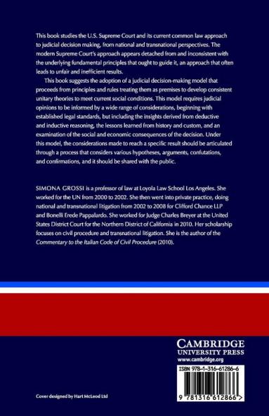The US Supreme Court and the Modern Common Law Approach