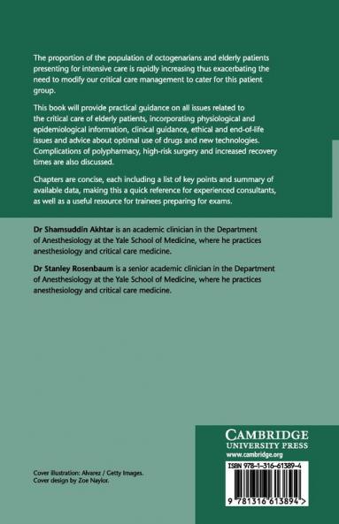 Principles of Geriatric Critical Care