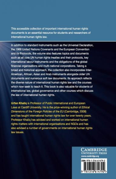 International Human Rights Law Documents