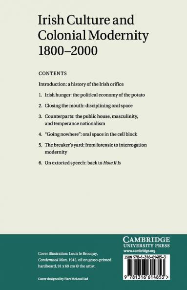 Irish Culture and Colonial Modernity             1800-2000