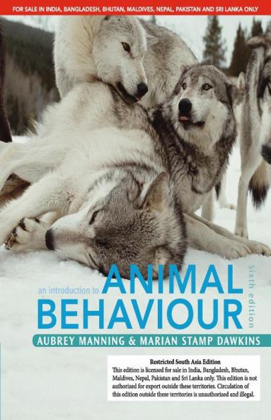 An Introduction to Animal Behaviour 6th Edition (South Asia Edition)