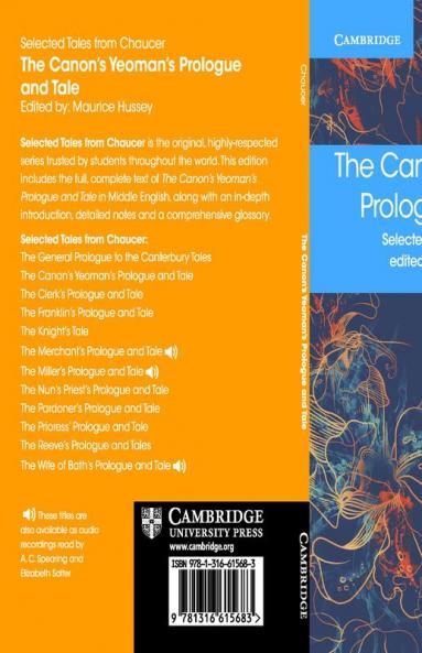 The Canon's Yeoman's Prologue and Tale