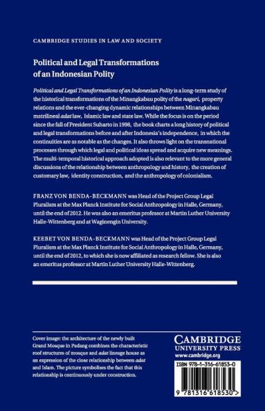 Political and Legal Transformations of an Indonesian Polity