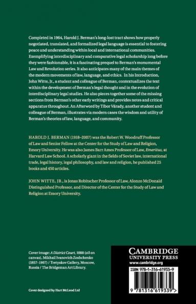 Law and Language