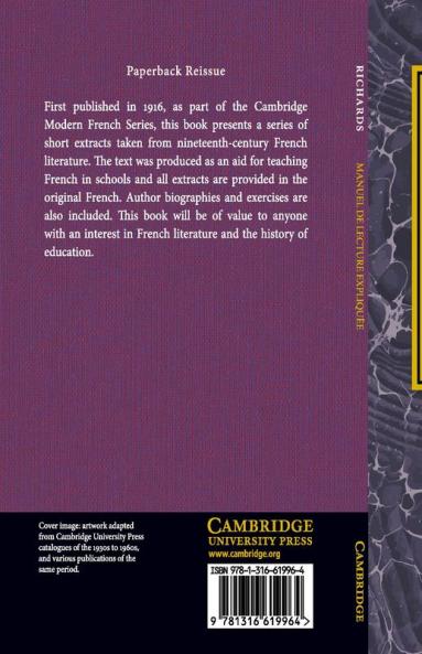 Manuel de Lecture Expliquee