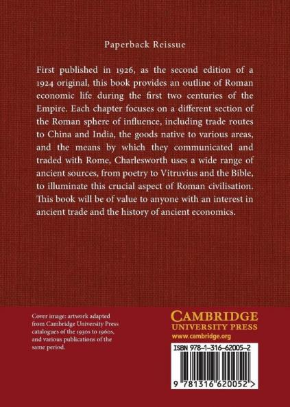 Trade-Routes and Commerce of the Roman Empire