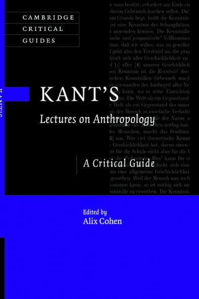 Kant's Lectures on Anthropology