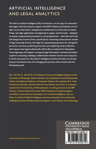 Artificial Intelligence and Legal Analytics