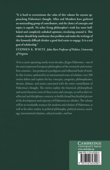 The Cambridge Habermas Lexicon