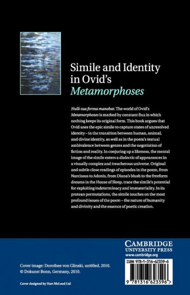 Simile and Identity in Ovid's Metamorphoses