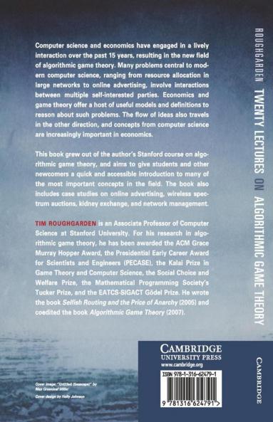 Twenty Lectures on Algorithmic Game Theory